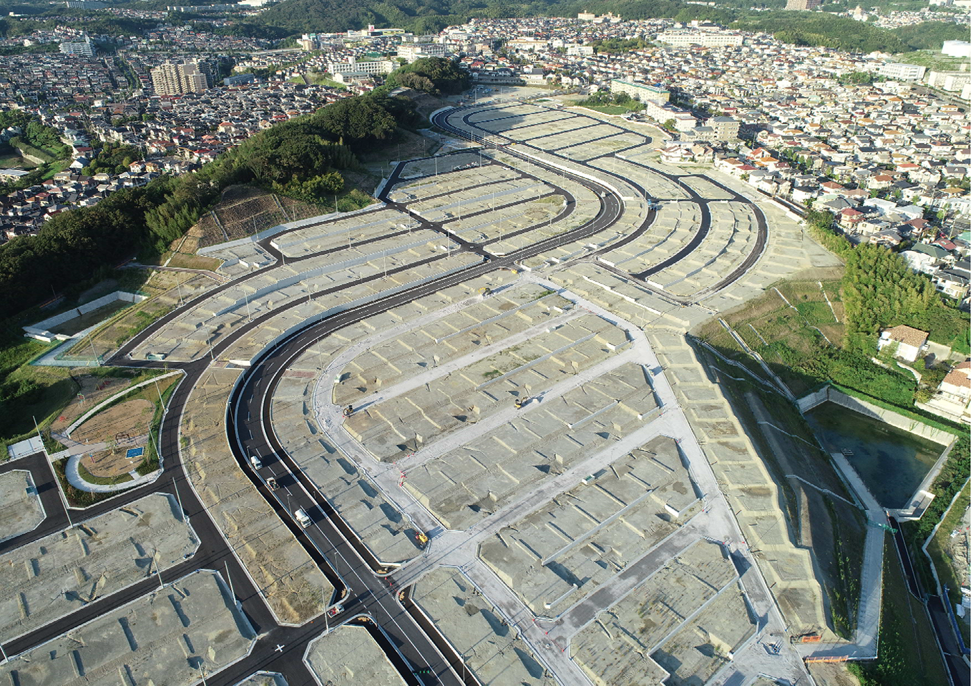 神戸市名谷町社谷土地区画整理事業